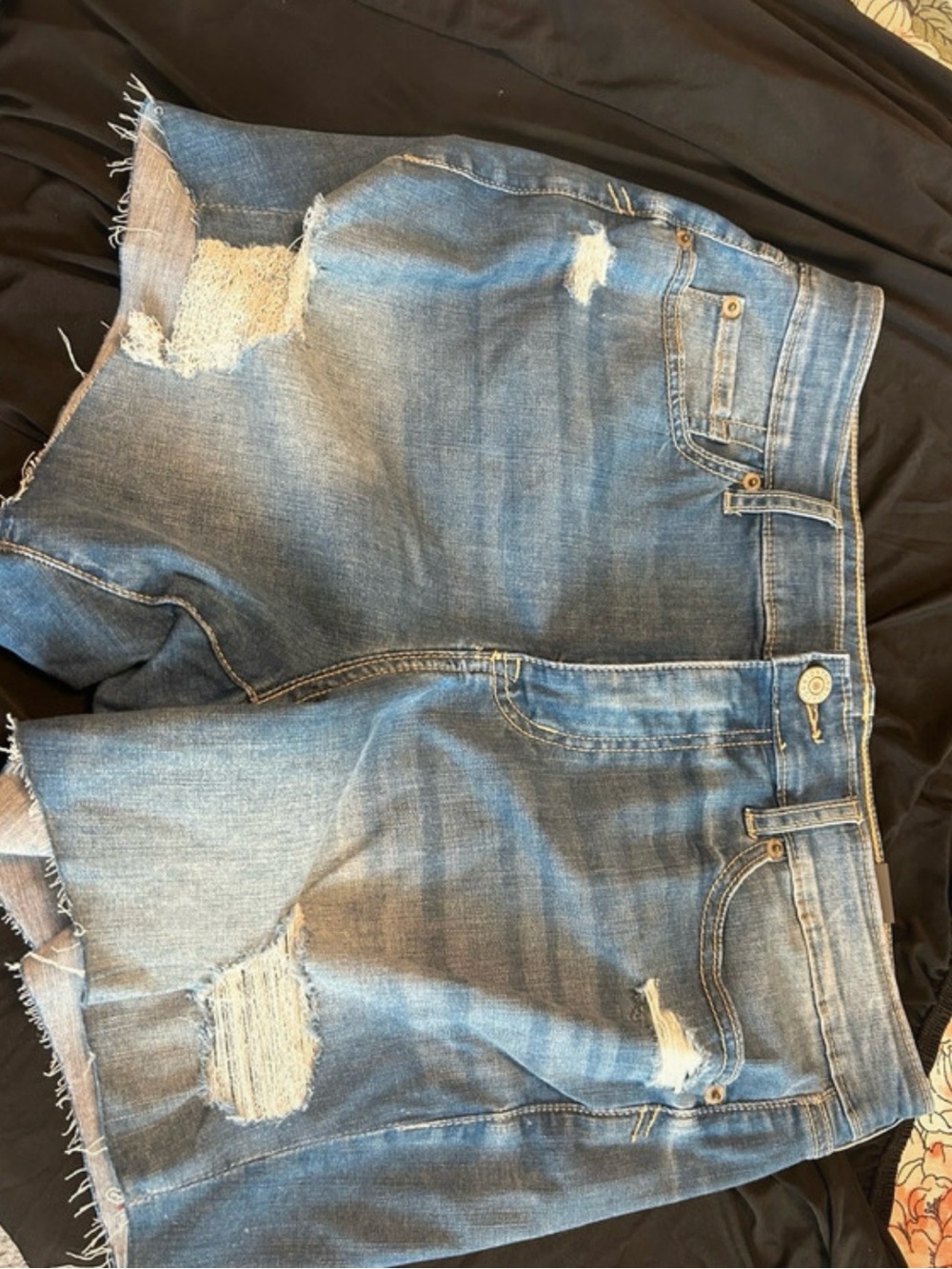 Torrid High Rise Jean shorts - Picture 3 of 8